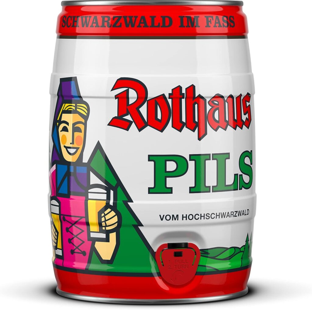 Barril de 5L de cerveza Rothaus Pils